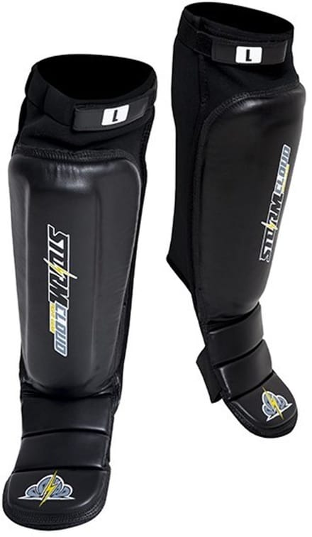StormCloud Lightning Serie - Scheenbeschermer MMA - XL - Lichte Constructie - Neopreen Sok