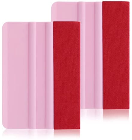 Rakel met vilten rand - 2 stuks Vinyl Squeegee Tool voor Auto en Behang