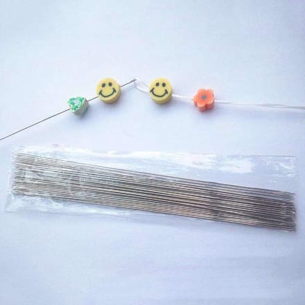 Famanu – eye kralennaalden set 10 stuks met opbergfles