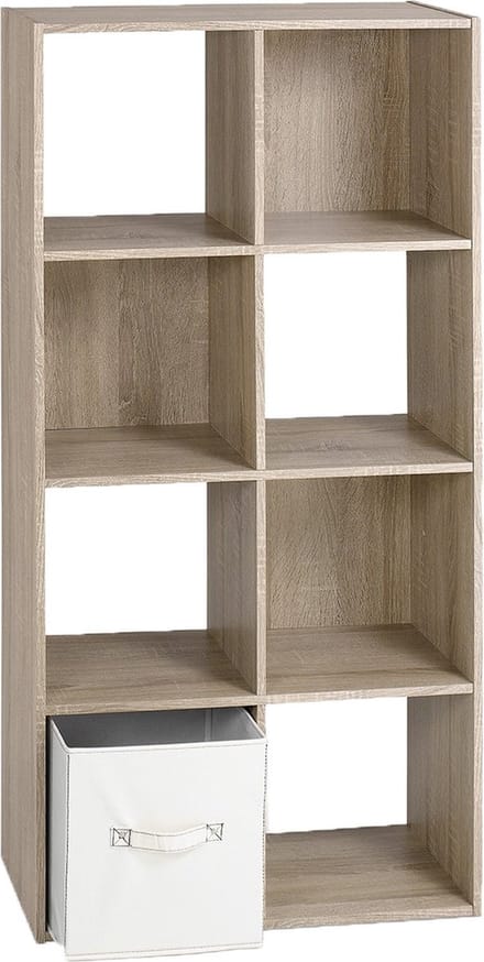 CALICOSY - Opbergplank met 8 compartimenten 62x123cm