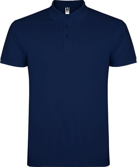 Roly - Star Polo - Navy Blue 55 maat 4XL