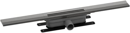 Easy drain R-line Clean Color douchegoot 80cm brushed black chrome