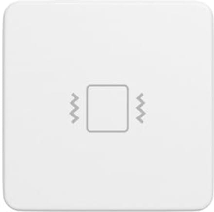 Zigbee Trillingssensor - Bewegingsmelder Alarm - Huisbeveiliging - Instelbare Gevoeligheid - 5.61 x 1.27 x 5.61 cm - Wit