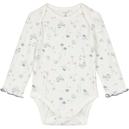Prénatal romper romantische rib Ivory White 62/68 dames