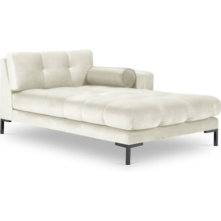 Chaise longue Bali rechts velvet | Cosmopolitan Design