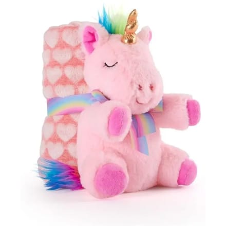 Zachte deken met pluche Perletti Lily Unicorn Soft blanket