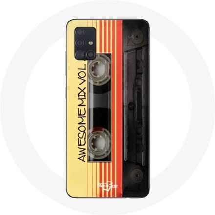 Samsung Galaxy A51 Retro Cassettehoesje, kapot