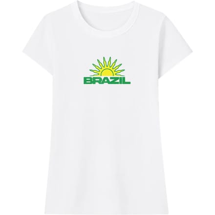T-shirt dames Miss Tee Brazil Vibes Stretch