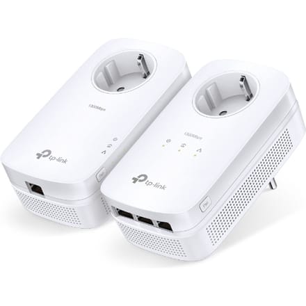 TP-Link TL-PA8033P Kit Powerline-netwerkadapter 1300 Mbit/s Ethernet lan wit 2 stuks