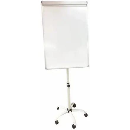 Whiteboard met steunsoftee