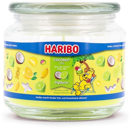 Haribo Geurkaars - kokos-limoen geur
