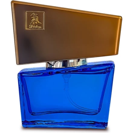 Shiatsu - Pheromone Parfum Mannen 15 ml- Donker Blauw