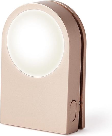 Lexon - Lexon Lucie Draagbare Led Clip Goud