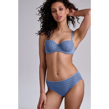 Marlies Dekkers Snowflake Powder Blue Balcony Bra Taglia: 75C | Reggiseni Outlet | Donna | Blu