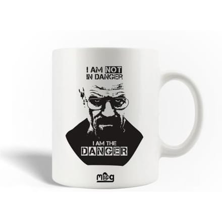 Mug en céramique Breaking Bad I am not in danger I am the danger