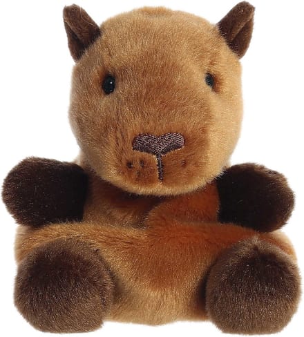 Aurora Palm Pals Capibara Knuffel - 13 cm
