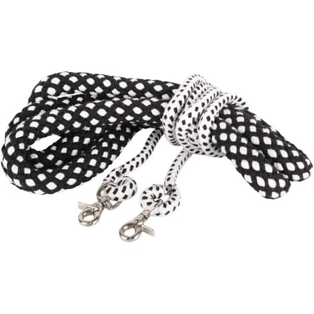 Harry's Horse Longeerhulp Soft Zwart-wit - l