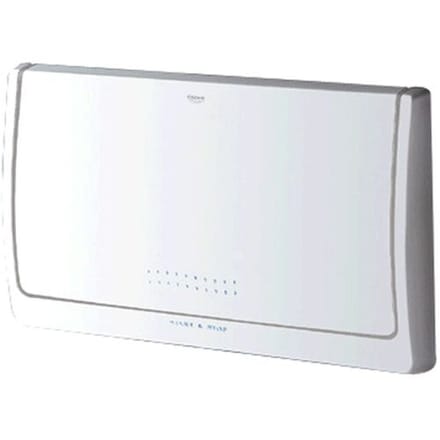 Grohe Classic 37053SH0 - bedieningspaneel - enkelspoeling - verticaal - wit