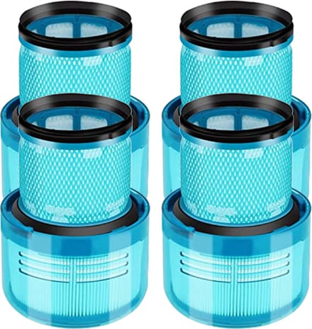 4x HEPA Filter geschikt voor Dyson v11, V15 Detect Complete Extra Stofzuiger vervanging 970013-02