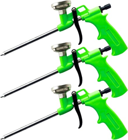 3 Stuks Schuimpistool - Professioneel PU Schuimpistool voor Vullen en Afdichten - Ergonomisch Design