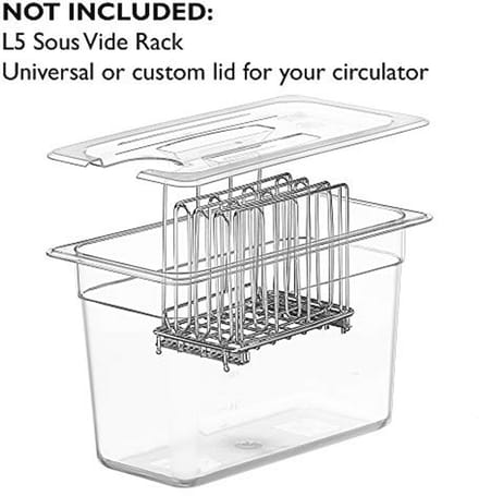Sous Vide Container - 7L - Sterk en Doorzichtig Polycarbonaat