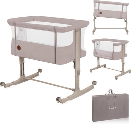 3-in-1 Kinderbed met Hoogteverstelling en Incline voor Baby's