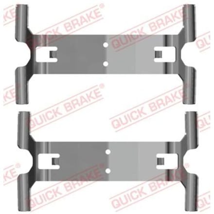 Toebehorenset, schijfremblok QUICK BRAKE 109-0204