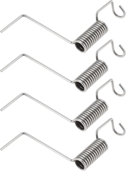 Allecto Plus - Vervangingsveren voor Brievenbus - Set van 4 stuks