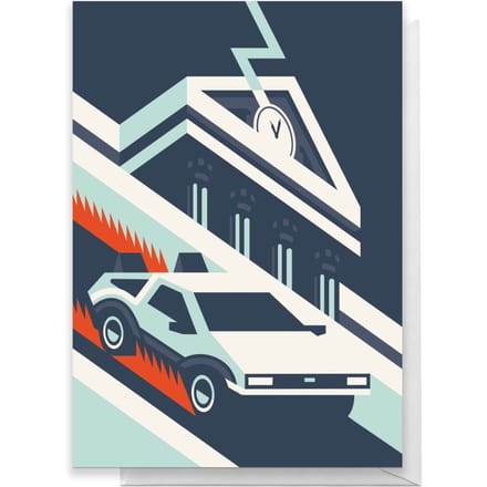 Back To The Future Greetings Card - Standard Card