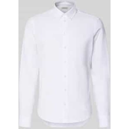 Casual Friday CFAnton 0053 BD LS linen mix shirt Heren Shirt - Maat XL