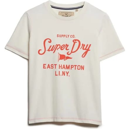 Superdry - Heritage Hamptons T-shirt - Dames - T-shirts
