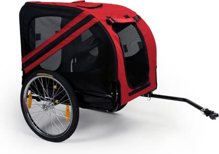 Hondenfietskar Pet Trailer 4 - Rood
