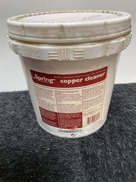 Spring copper cleaner