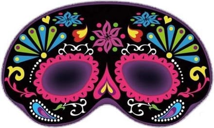 Amscan Masker Glow In The Dark Sierlijk