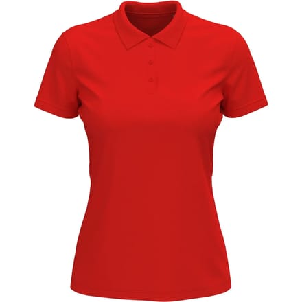 Stedman Lux Polo Women S9160 - SCARLET RED - S