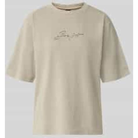 Regular fit t-shirt van puur katoen model 'C_Eregular_4'