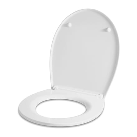 WC bril Duroplast Softclose Wit quick release standaard ovaal