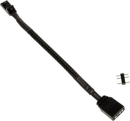 Aansluitkabel PC-ventilator [1x JST-bus - 1x ] 0.15 m Zwart Kolink