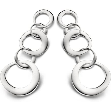 Casa Jewelry Oorhangers Noble - Zilver