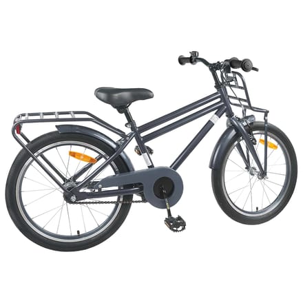 vidaXL - Kinderfiets - 20 - Inch - voor - 6-11 - jaar - oud - Donkergrijs