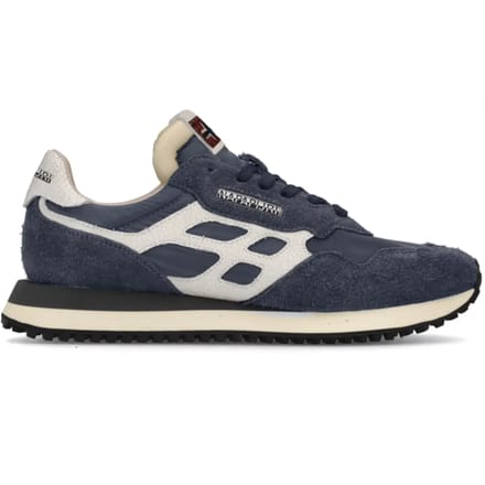Napapijri Heren Element Suede Sneakers Blu Marine