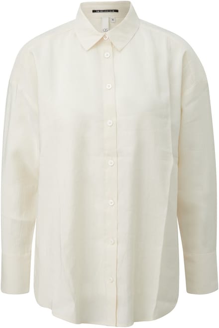Vloeiende en soepele lange mouwen blouse voor dames QS
