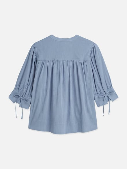 Scotch & Soda Relaxed Blouse With Gathers