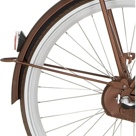 Cortina Spatbordstang achter 28 E-U4 sparkle brown matt