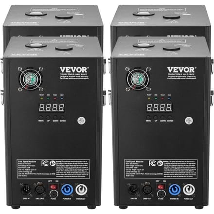 Koud Vonk Vuurwerk Machinex4 700W 2-5M Podium DJ Bruiloft Evenement Feest
