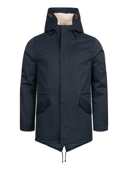 Alessandro Salvarini heren winterparka met teddovoering en capuchon