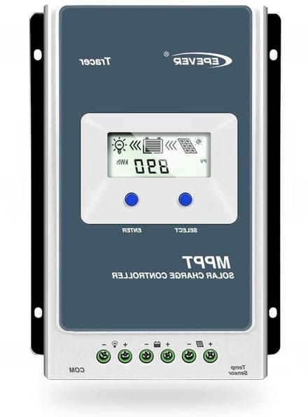 Solar Laadregelaar - MPPT Controller - Energie Beheer - Geavanceerde MPPT Technologie - 40A - Zwart