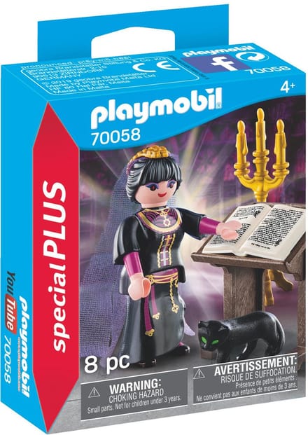 PLAYMOBIL  Heks met toverboek - 70058