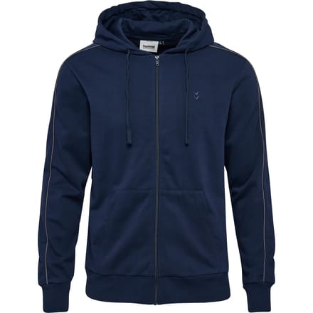 Hooded sweatshirt met rits Hummel Pulse Piping