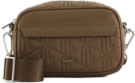 LACOSTE schoudertas Reporter Bag chamois Taupe